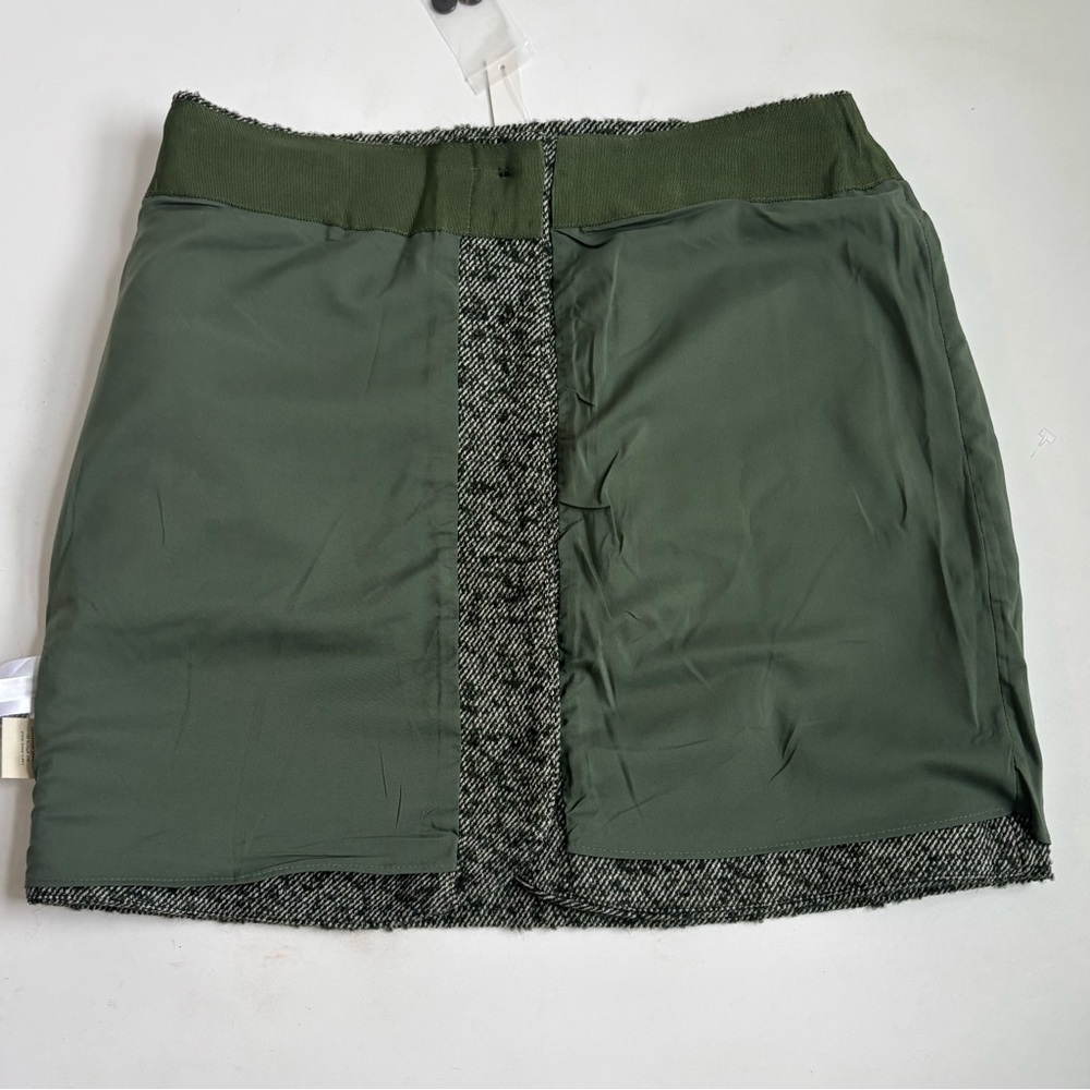 Madewell Herringbone Wool Button-Front Mini Skirt… - image 11